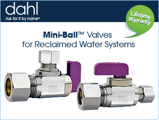An image of Mini-Ball™ Valves for Reclaimed Water Systems