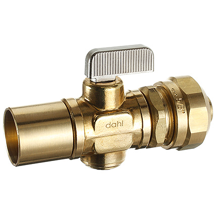 mini-ball™Valves, In-Line Stops & Isolation 121-14-CPX4 (Copper)