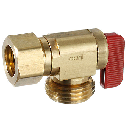 mini-ball™Valves, Hose and Boiler Drain 224-33-04 (Copper)