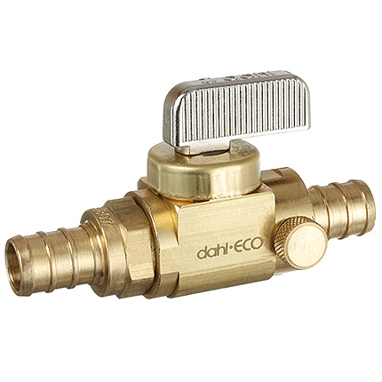 mini-ball™Valves, In-Line Stops & Isolation 521-PX3-PX3D (In-Line Stops with Drain / Waste)