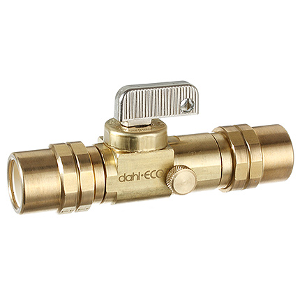 mini-ball™Valves, In-Line Stops & Isolation 521DH-46-46D (In-Line Stops with Drain / Waste)