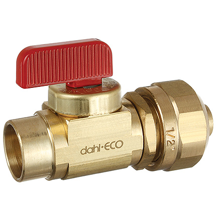 mini-ball™Valves, In-Line Stops & Isolation 524-13-CPX3 (Copper)